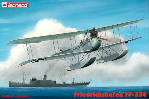 FRIEDRICHSHAFEN FF33E wodnosamolot rozp. - 41101 - 1/48