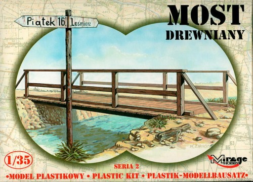 Most drewniany - 1/35