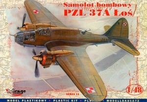 PZL-37A ŁOŚ sam. bombowy - 1/48
