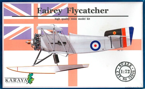 FAIREY FLYCATCHER wodnosamolot myś. - 1/72