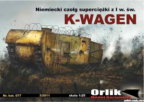 K-WAGEN czołg - 077 -1/25