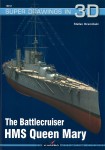 16012-3D - HMS QUEEN MARY krążownik l. - sama książka