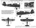  PZL P.11c myśliwski - wer. z bombami - 1/48