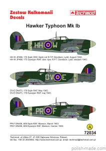 72034 Hawker Typhoon Mk. IB - 1943