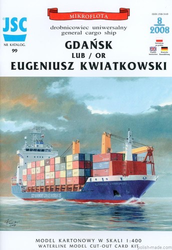 JSC-099 - GDAŃSK/E. KWIATKOWSKI seria REMI120 - 1/400