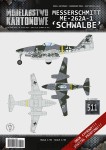 MK-511 - ME-262A-1 'Schwalbe' - 1/50 model kartonowy