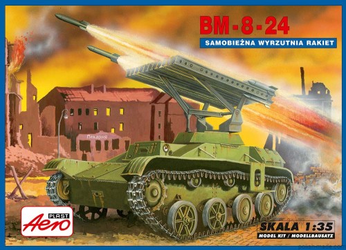 BM-8-24 samobieżna wyrzutnia rakiet - 1/35