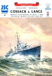 JSC-034' - HMS COSSACK / LANCE - 1/400