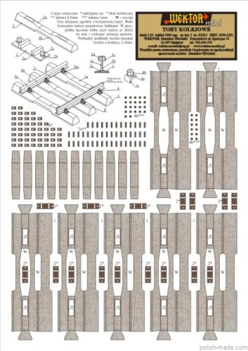 TORY KOLEJOWE - mini 05 - 1/25
