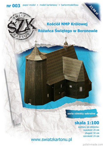 Kościół NMP Królowej Różańca Świętego w Boronowie - 003 - 1/100