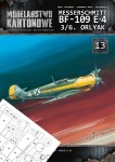 MK-1013 - Bf-109 E-4  3/6.Orlyak + wręgi  - 1/33