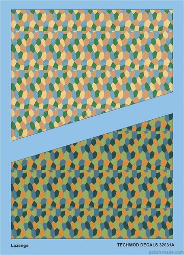 32031 kamuflaż LOZENGE wer. 4 kolorowa