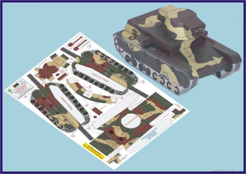 EX026 - 1/2017 - 7TP czołg - 1/35