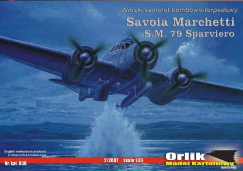 S.M. 79 SPARVIERO bombowy - 038 - 1/33