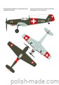 MK-1009 - Bf-109 E-3 'Swiss Shark' + wręgi + elementy - 1/33