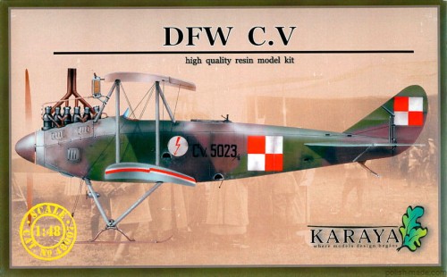 DFW C.V rozp.-bomb.- polski - 1/48