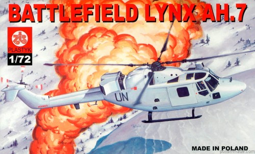 WESTLAND LYNX AH.7 - 1/72 model plastikowy