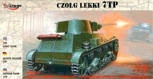 7TP jednowieżowy - 726001 - 1/72