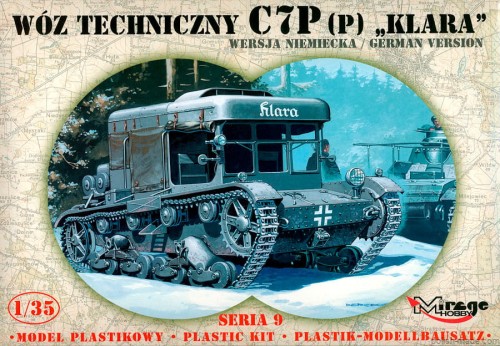 C7P(p) 'KLARA' wóz techniczny - 1/35