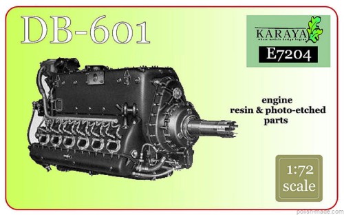 DB-601 silnik - 1/72