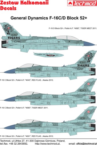 32057 F-16C/D Block 52+ Polish AF.  2011-12