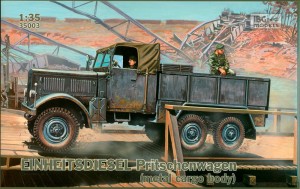 EINHEITSDIESEL Pritschenwagen metal cargo body - 1/35