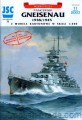 JSC-072 - GNEISENAU 38/45 pancernik - 1/400
