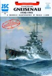 JSC-072 - GNEISENAU 38/45 pancernik - 1/400