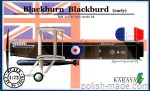 samolot torpedowy BLACKBURN BLACKBURD - prototyp - 1/72